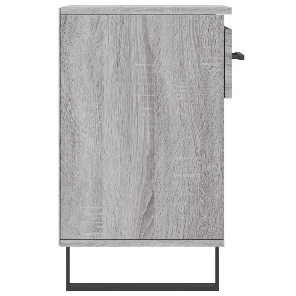 Shoe Cabinet Grey Sonoma 102x36x60 cm Engineered Wood