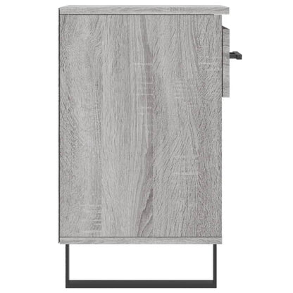 Shoe Cabinet Grey Sonoma 102x36x60 cm Engineered Wood