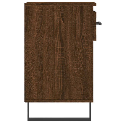 Shoe Cabinet Brown Oak 102x36x60 cm Engineered Wood