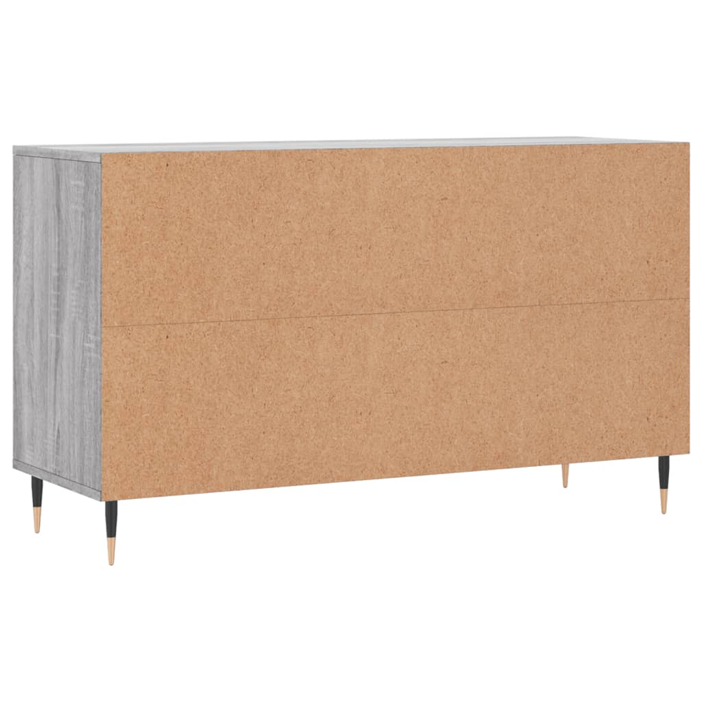 Shoe Cabinet Grey Sonoma 102x36x60 cm Engineered Wood