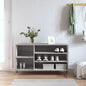 Shoe Cabinet Grey Sonoma 102x36x60 cm Engineered Wood