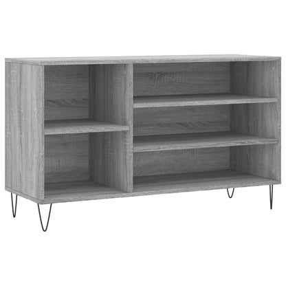 Shoe Cabinet Grey Sonoma 102x36x60 cm Engineered Wood