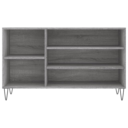 Shoe Cabinet Grey Sonoma 102x36x60 cm Engineered Wood