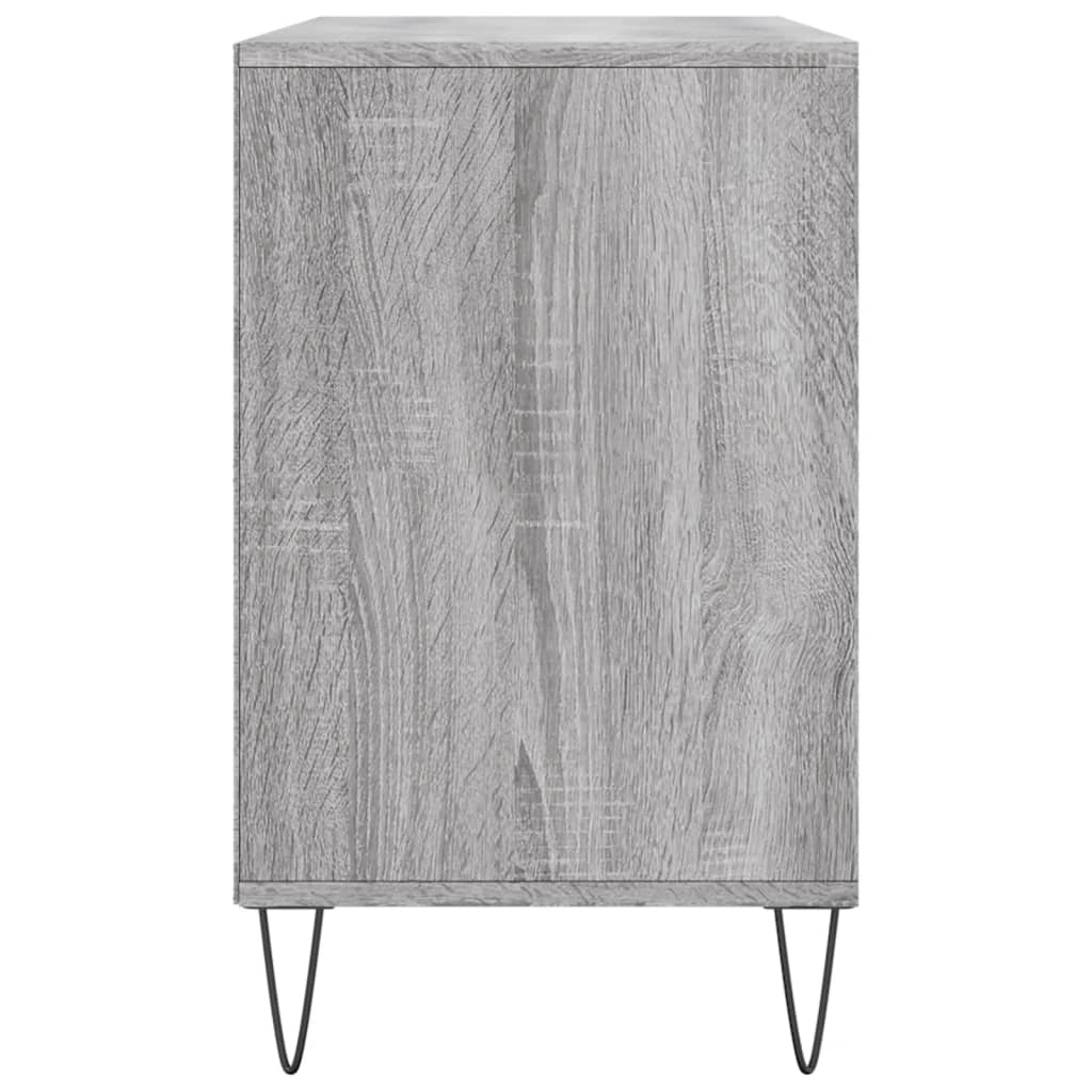 Shoe Cabinet Grey Sonoma 102x36x60 cm Engineered Wood