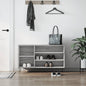 Shoe Cabinet Grey Sonoma 102x36x60 cm Engineered Wood