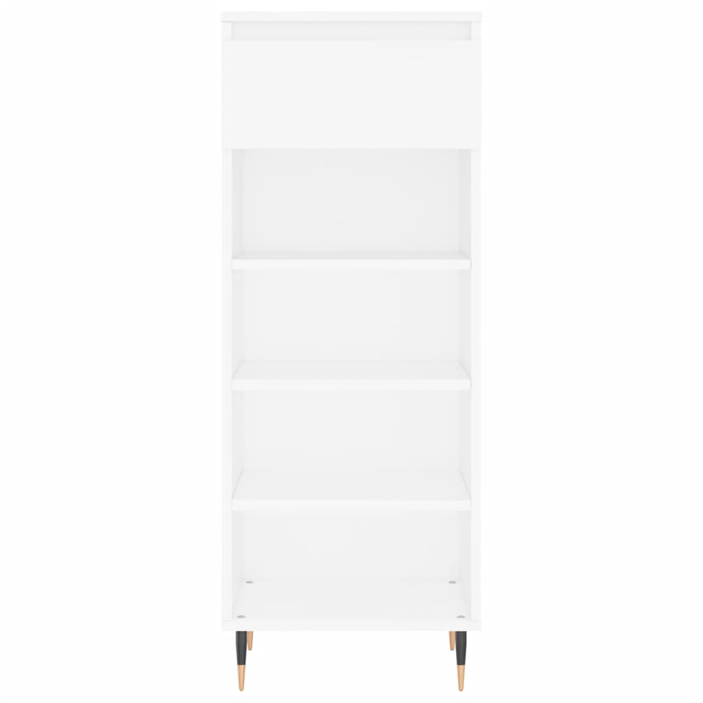 Shoe Cabinet White 40x36x105 cm Engineered Wood