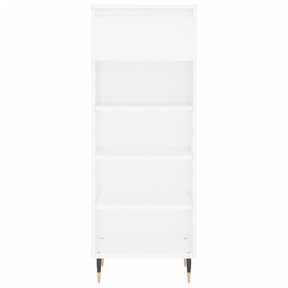 Shoe Cabinet White 40x36x105 cm Engineered Wood