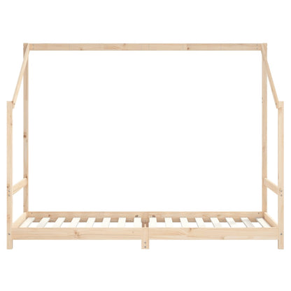 Kids Bed Frame 2x(80x200) cm Solid Wood Pine