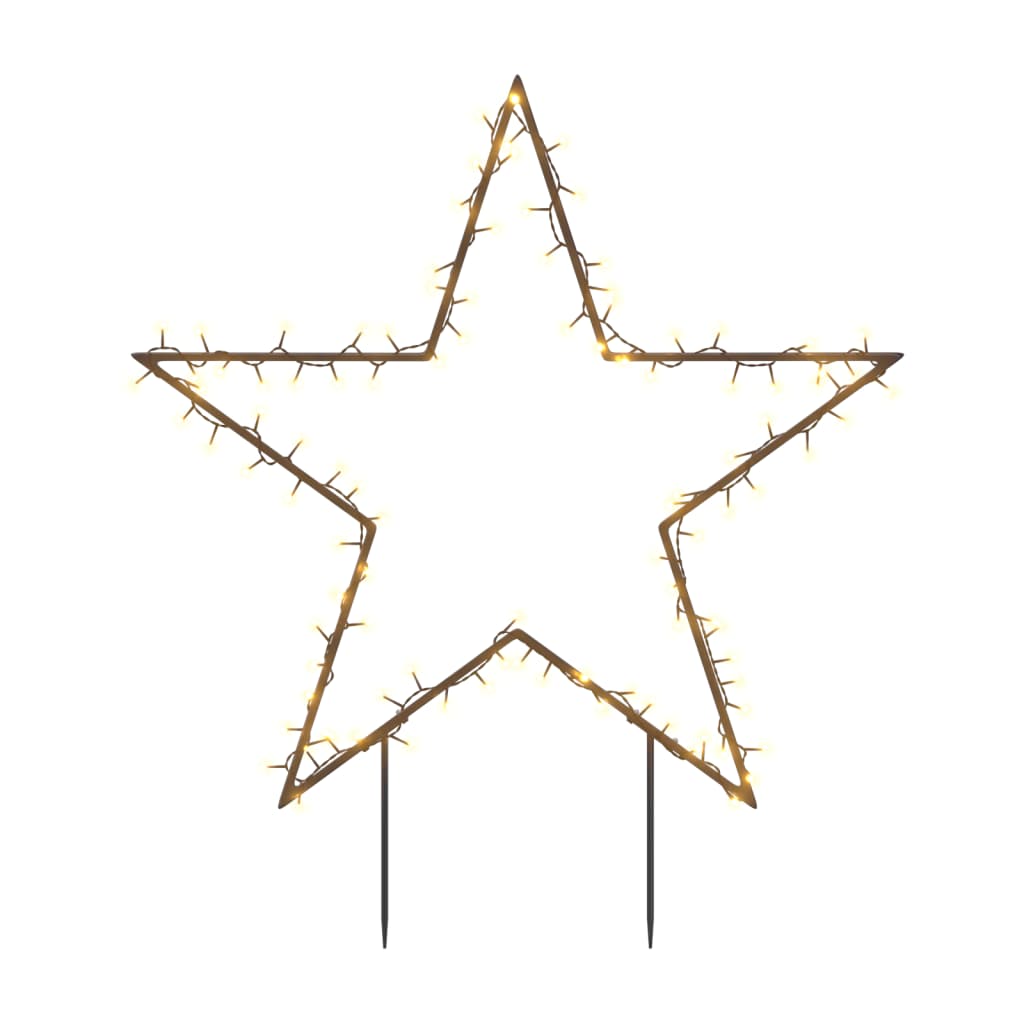 Christmas Light Decoration with Spikes Star 115 LEDs 85 cm