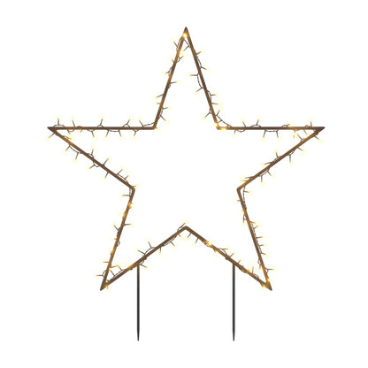 Christmas Light Decoration with Spikes Star 115 LEDs 85 cm