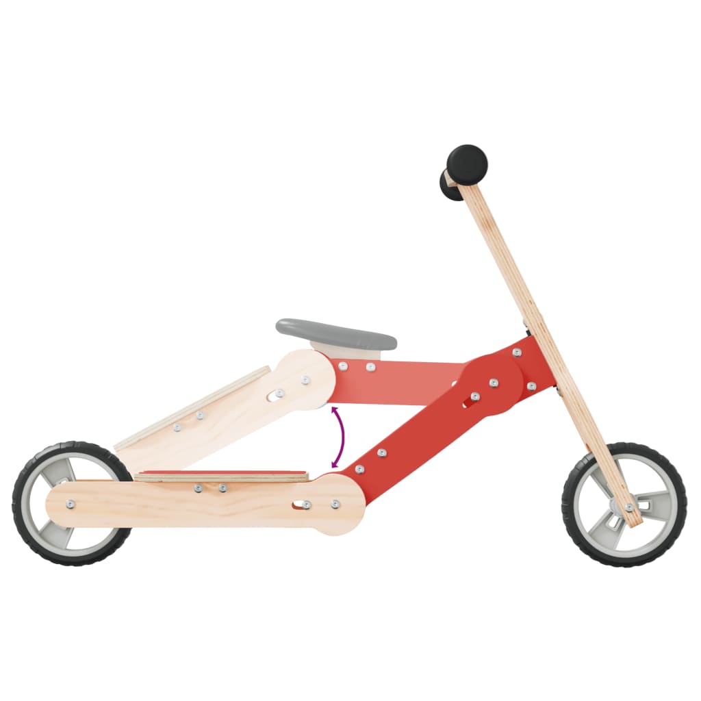 Kids Scooter 2-in-1 Red