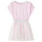 Kids' Dress with Ruffles Light Pink 116