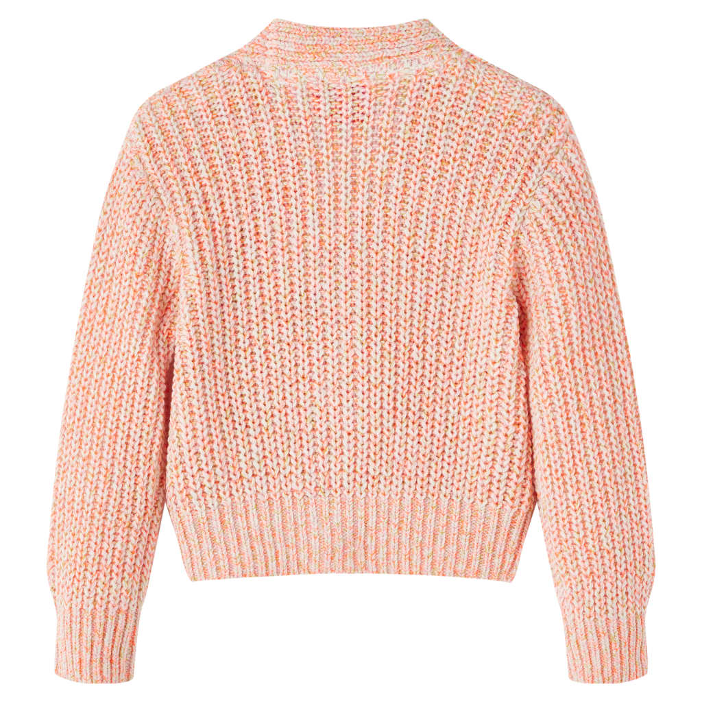 Kids' Cardigan Knitted Mixed Pink 104