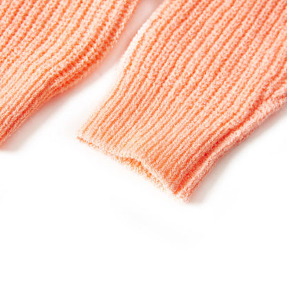 Kids' Sweater Knitted Bright Orange 92