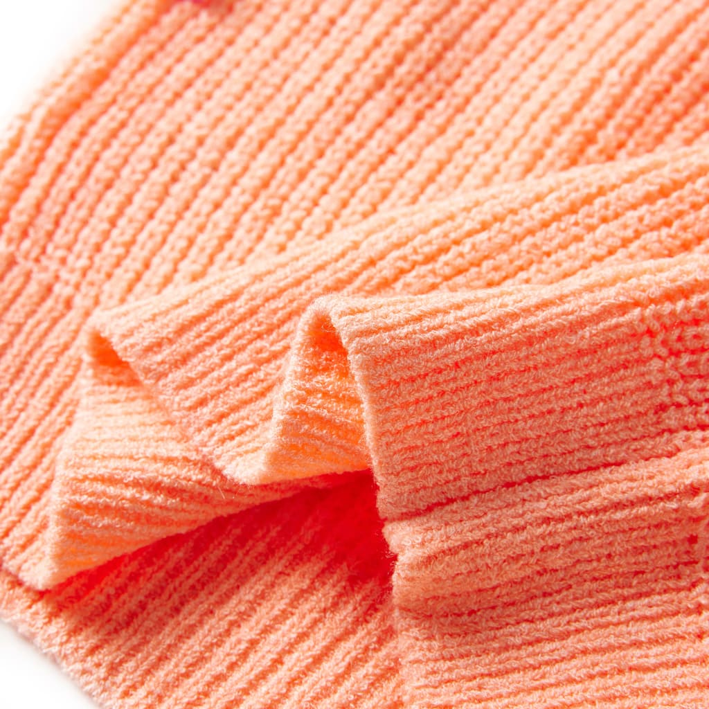 Kids' Sweater Knitted Bright Orange 104