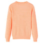 Kids' Sweater Knitted Bright Orange 140