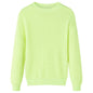 Kids' Sweater Knitted Neon Yellow 104