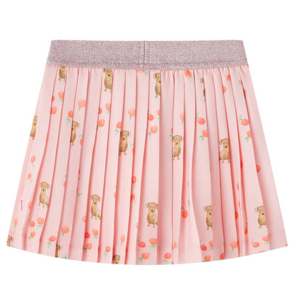 Kids' Pleated Skirt Light Orange 92