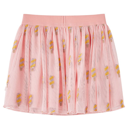 Kids' Skirt with Tulle Light Pink 104