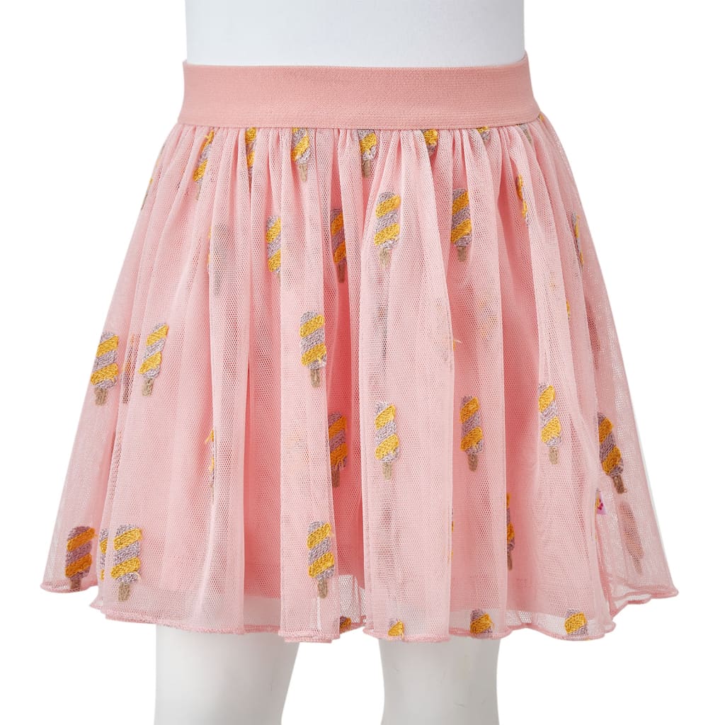 Kids' Skirt with Tulle Light Pink 104