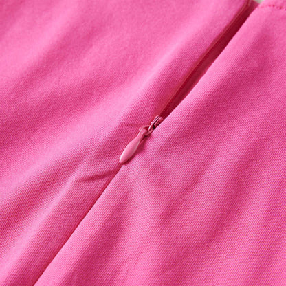 Kids' Dress Bright Pink 140