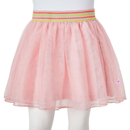 Kids' Skirt with Tulle Light Pink 128