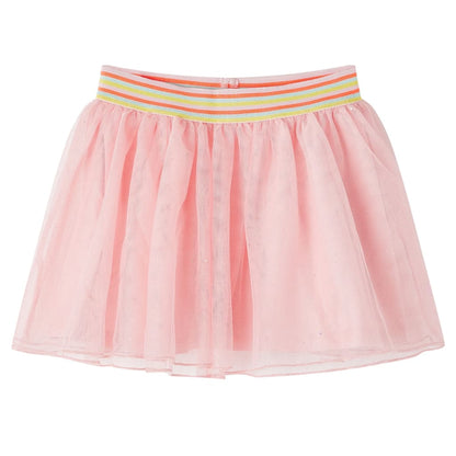 Kids' Skirt with Tulle Light Pink 140