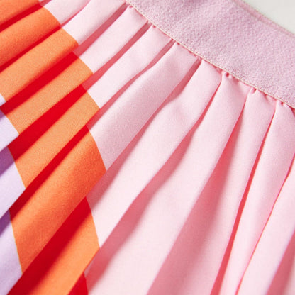 Kids' Pleated Skirt Light Pink 104