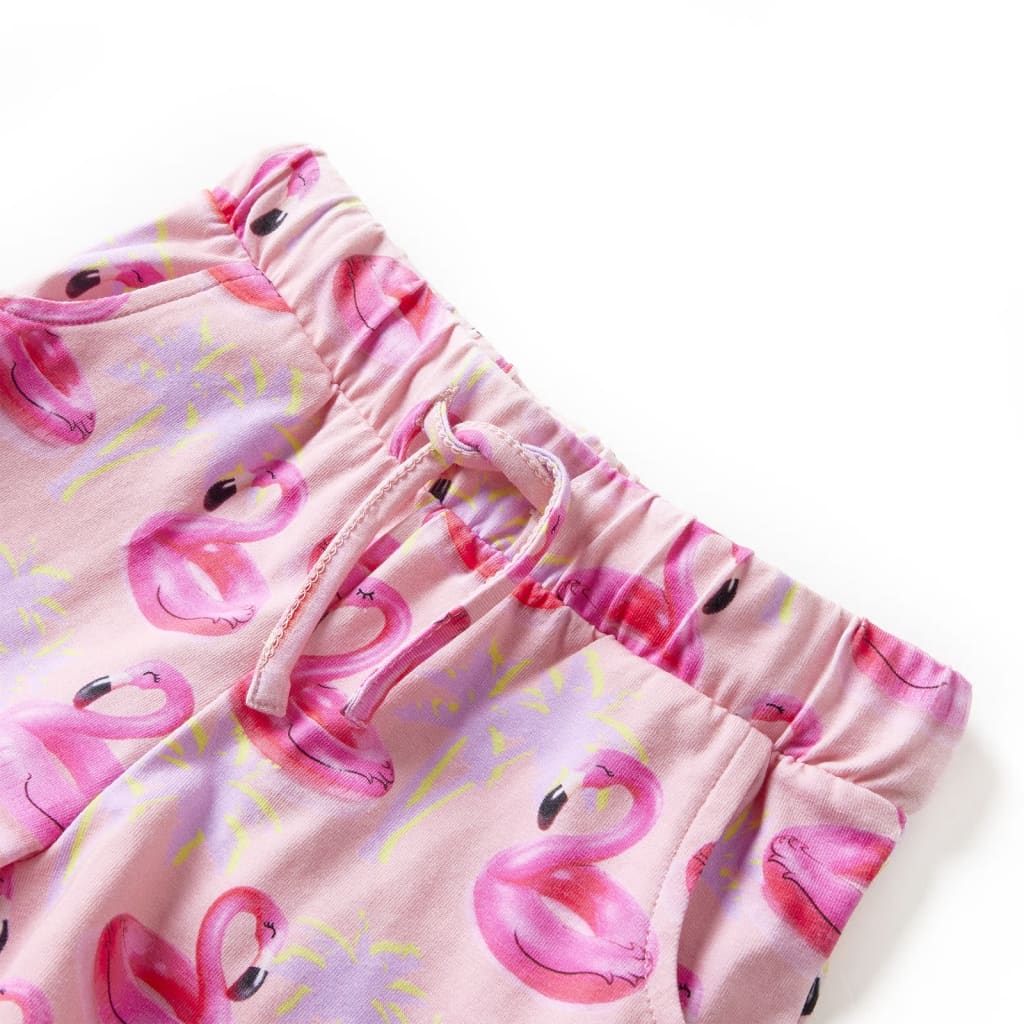 Kids' Shorts with Drawstring Light Pink 92