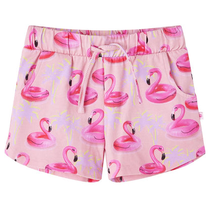 Kids' Shorts with Drawstring Light Pink 104