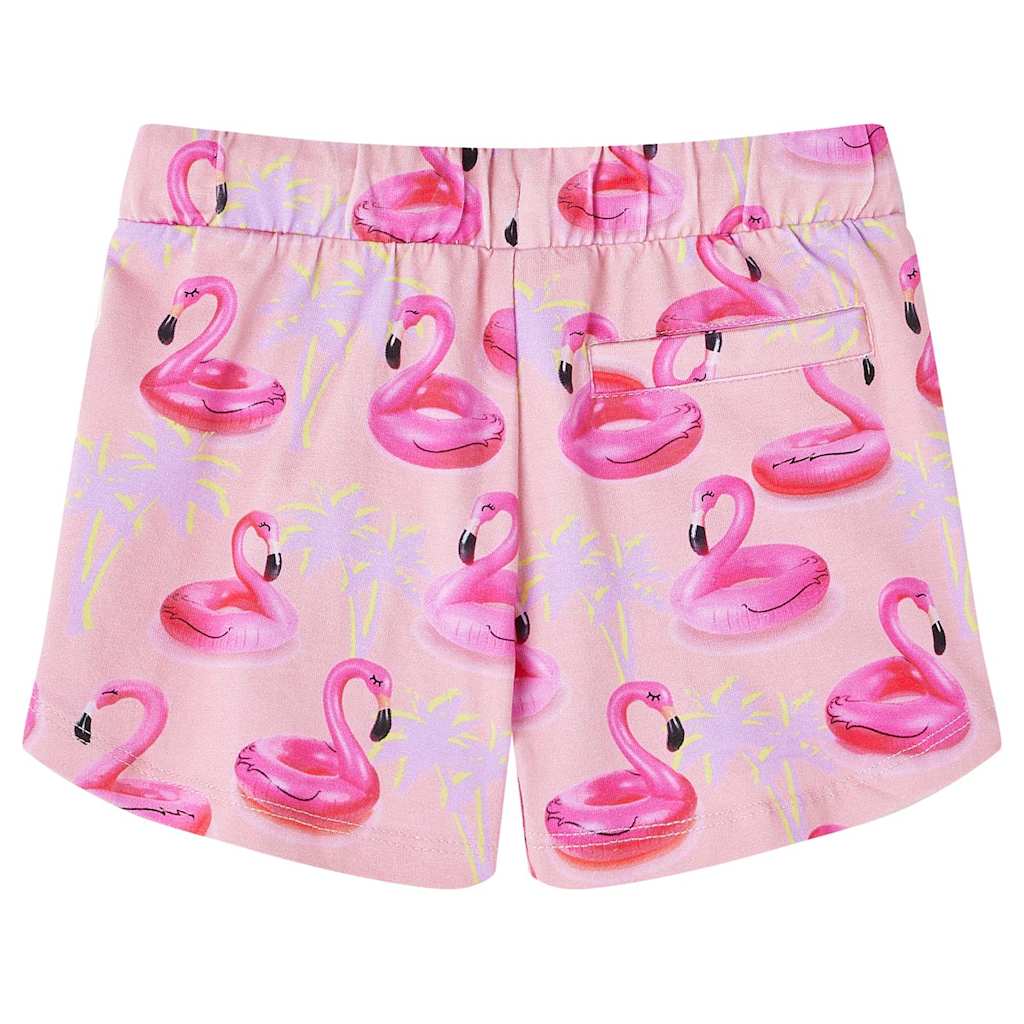 Kids' Shorts with Drawstring Light Pink 116