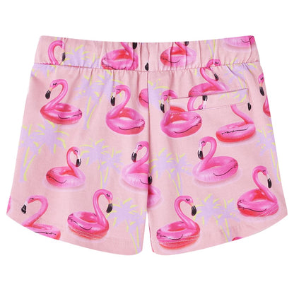 Kids' Shorts with Drawstring Light Pink 140