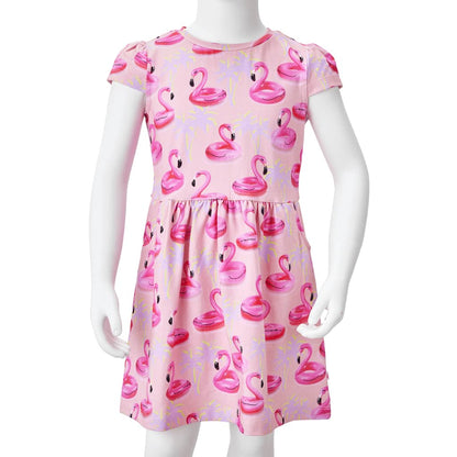 Kids' Dress Light Pink 128