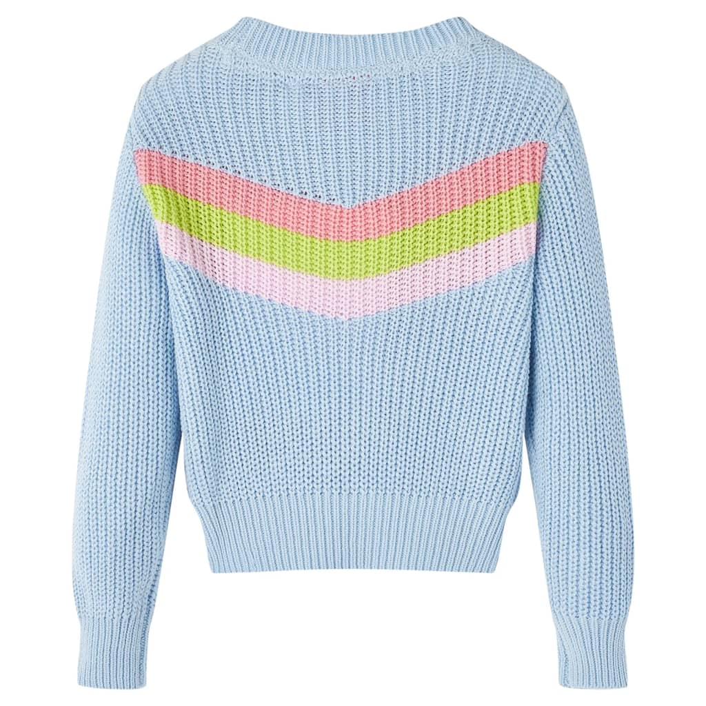 Kids' Sweater Knitted Blue 116