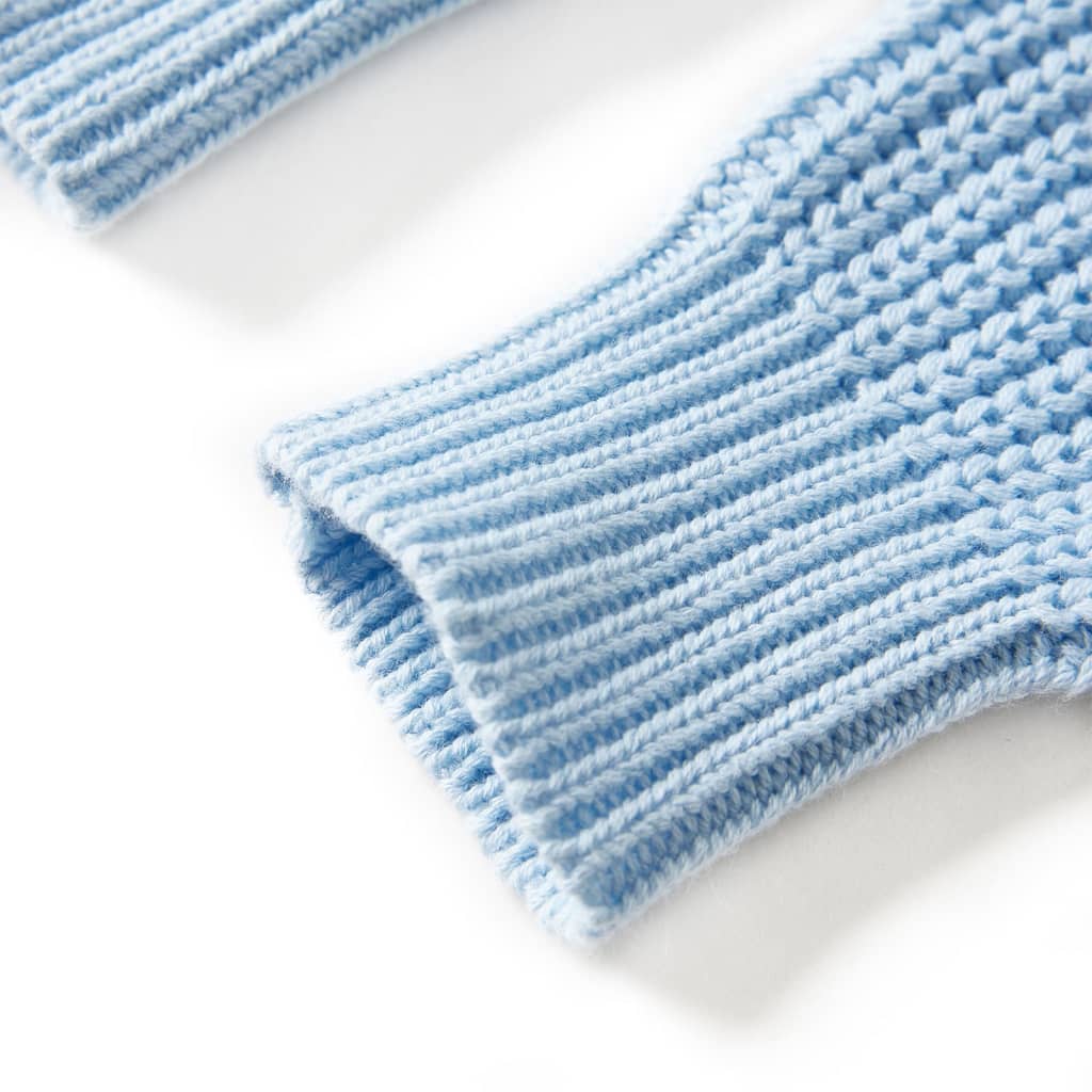 Kids' Sweater Knitted Blue 128