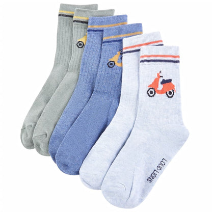 Kids' Socks 5 Pairs EU 23-26