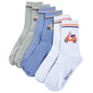 Kids' Socks 5 Pairs EU 30-34