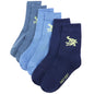 Kids' Socks 5 Pairs EU 26-29