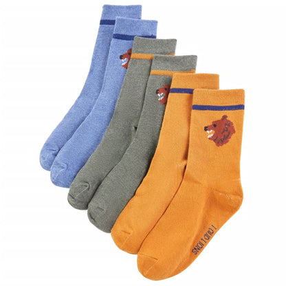 Kids' Socks 5 Pairs EU 23-26