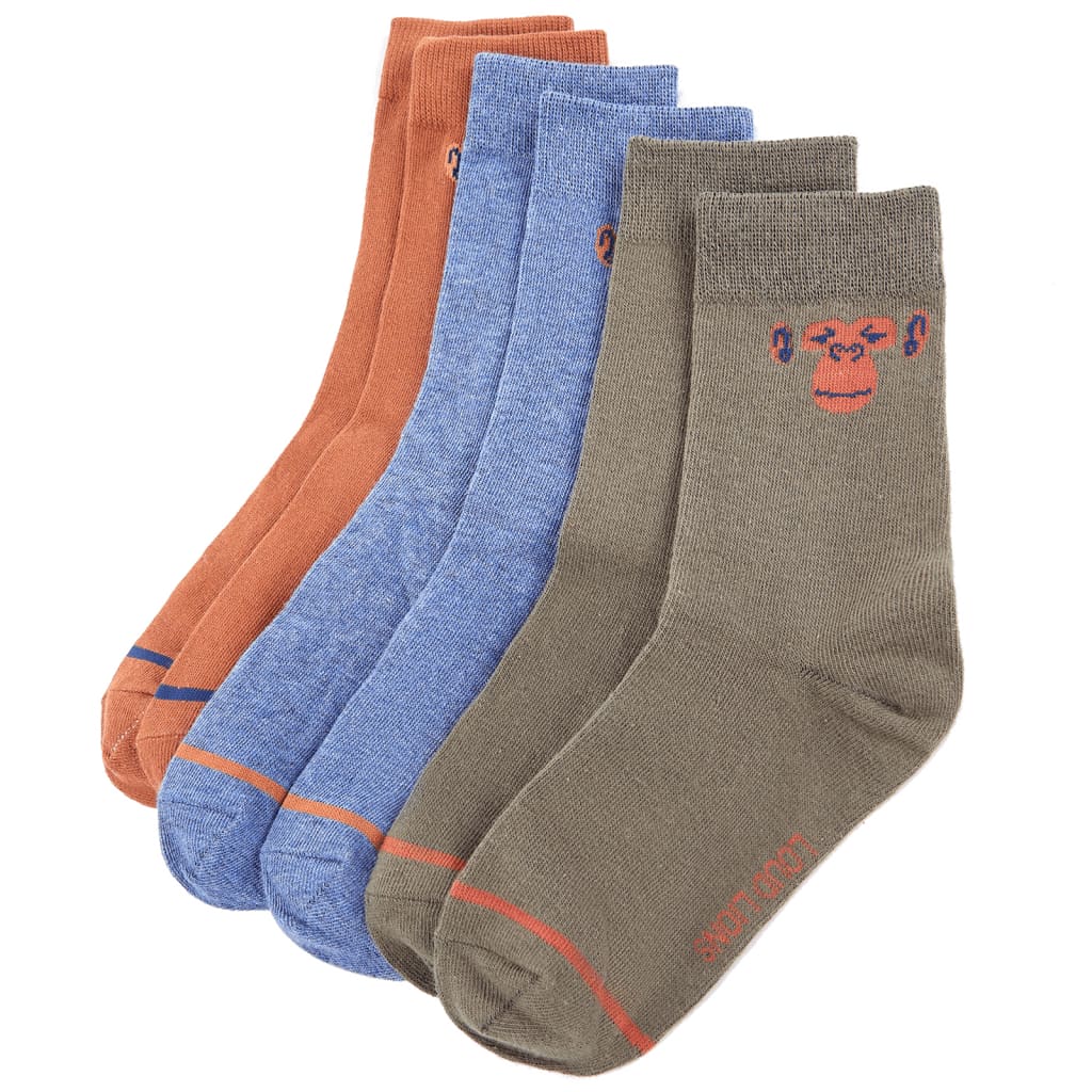 Kids' Socks 5 Pairs EU 26-29