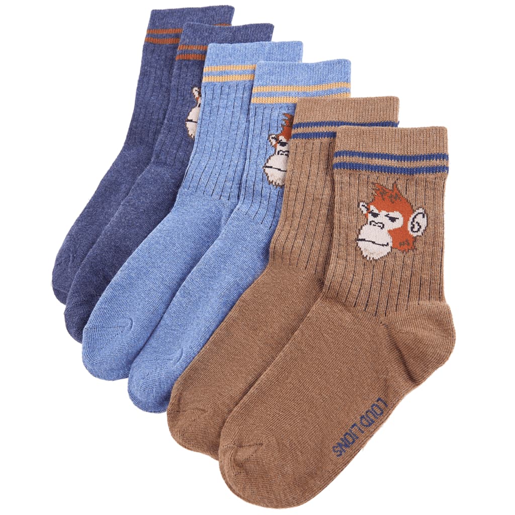 Kids' Socks 5 Pairs EU 30-34