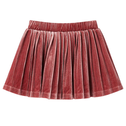 Kids' Pleated Skirt Medium Pink 128