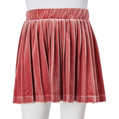 Kids' Pleated Skirt Medium Pink 128