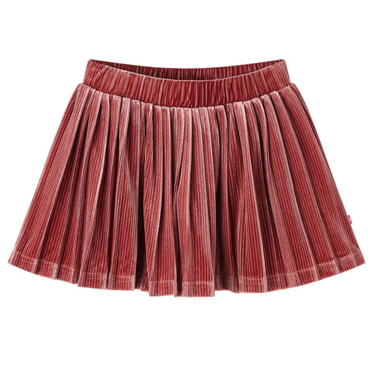 Kids' Pleated Skirt Medium Pink 140