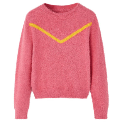 Kids' Sweater Knitted Old Pink 92