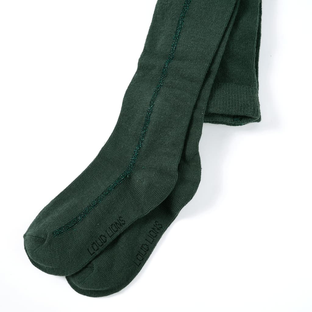 Kids' Pantyhose Dark Green 92