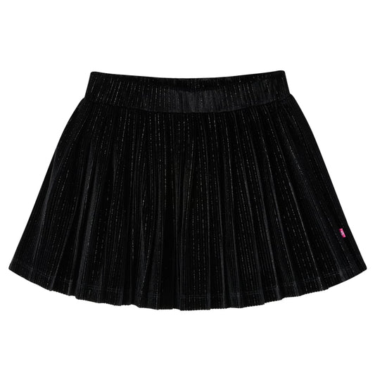 Kids' Pleated Skirt with Lurex Black 128