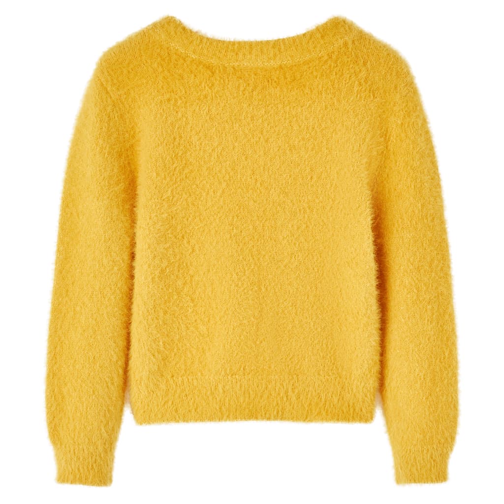 Kids' Sweater Knitted Ochre 104