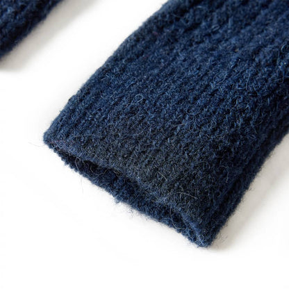 Kids' Cardigan Knitted Navy 104