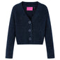 Kids' Cardigan Knitted Navy 128